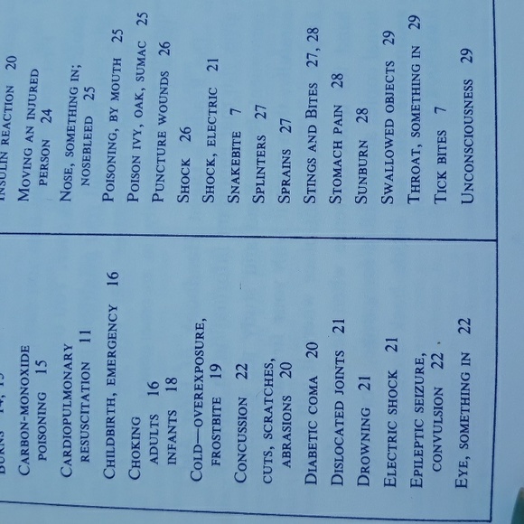 1985 Vintage Reader's Digest Handbook Of First Aid 30 pages - Picture 6 of 10